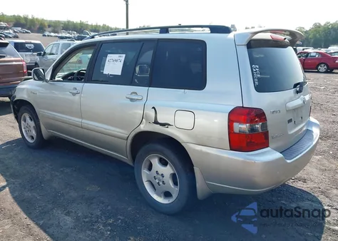 2006 Toyota Highlander Limited V6 z USA, uszkodzony, nr VIN JTEEP21AX60160167